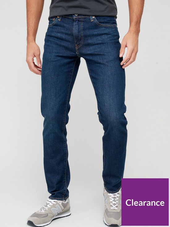 front image of levis-511-slim-fit-jeans-dark-wash