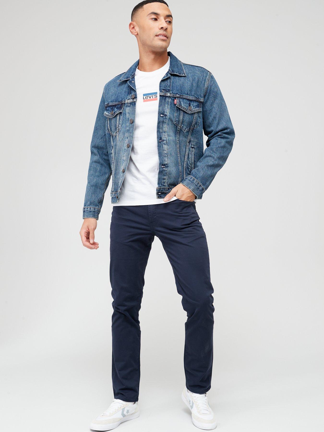 Levi's dark wash clearance denim jacket