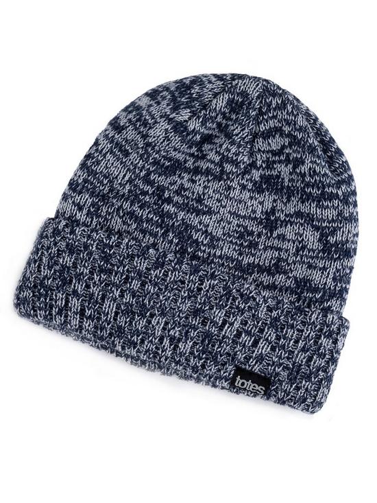 front image of totes-knitted-hat