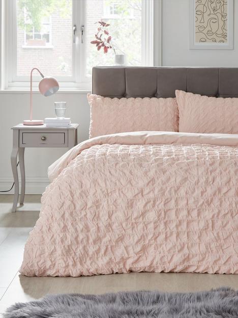 very-home-seersucker-cotton-180-thread-count-duvet-cover-set-blush-pink