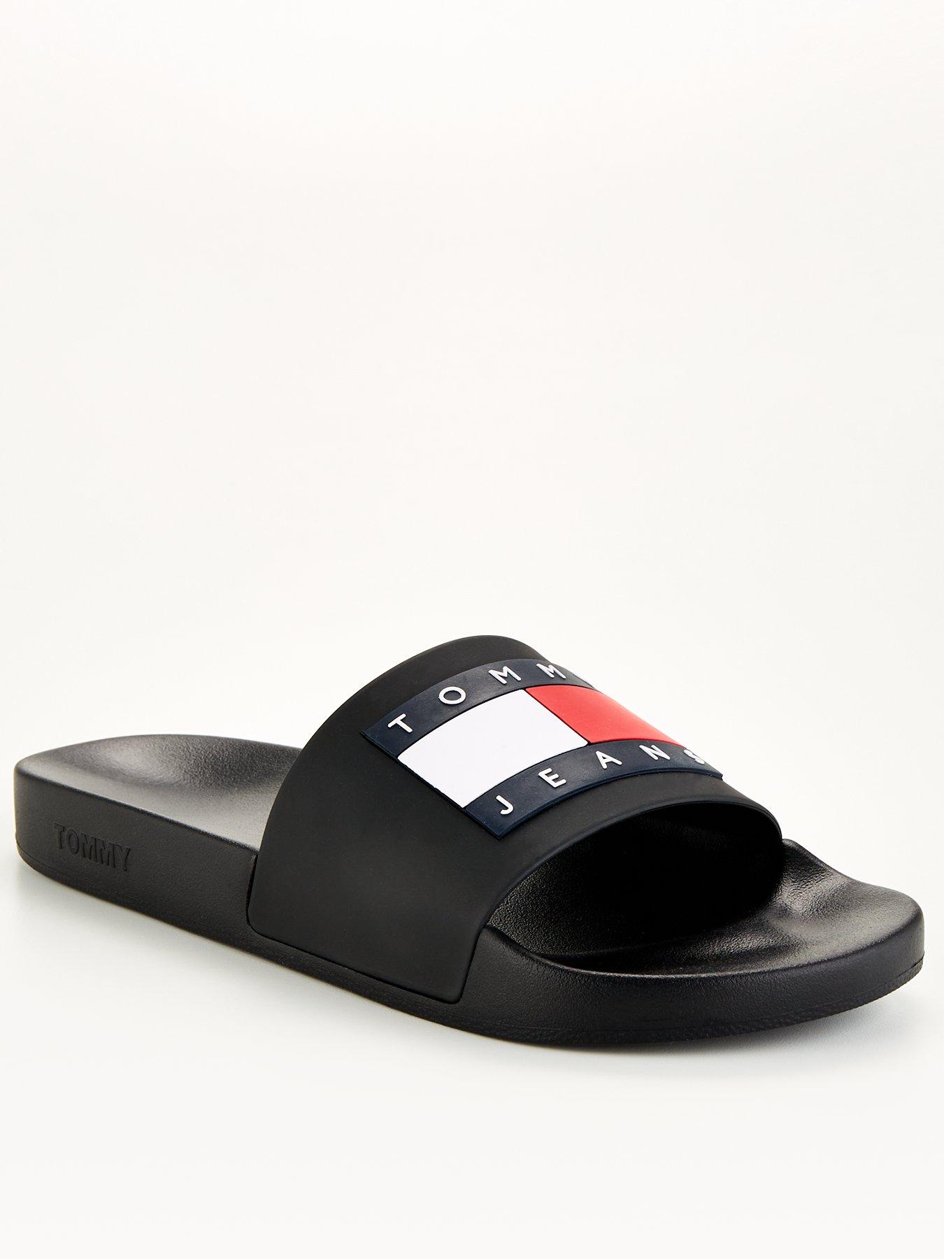 image of tommy-jeans-pool-slide-ess-black