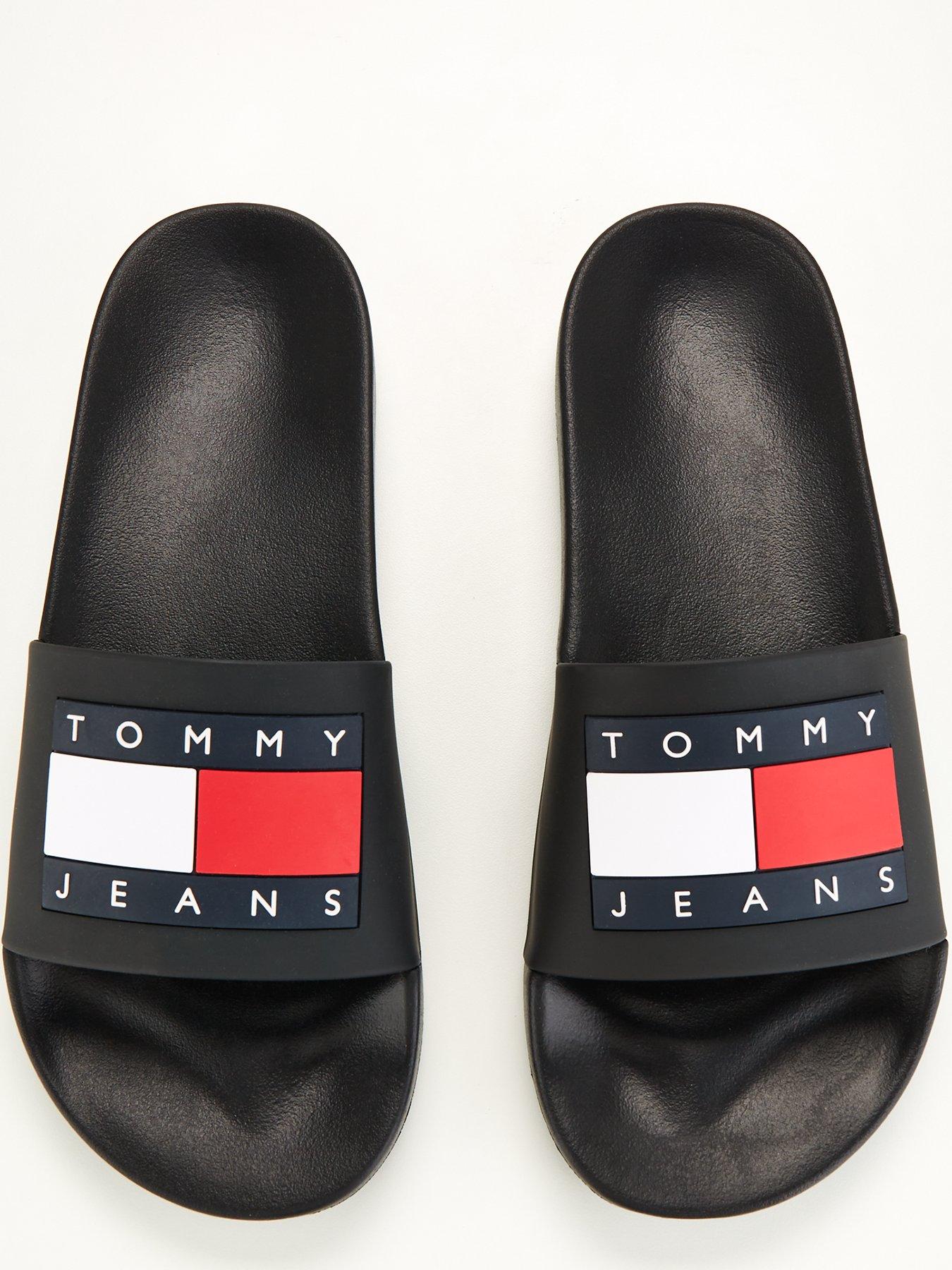 image of tommy-jeans-pool-slide-ess-black