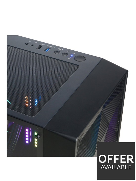 stillFront image of cyberpower-eurus-gaming-pc-bundle-amd-ryzen-3-4100-geforce-gtx-1650-8gb-ram-500gbnbspssd-with-238in-monitor-headset-keyboard-mouse-amp-pad