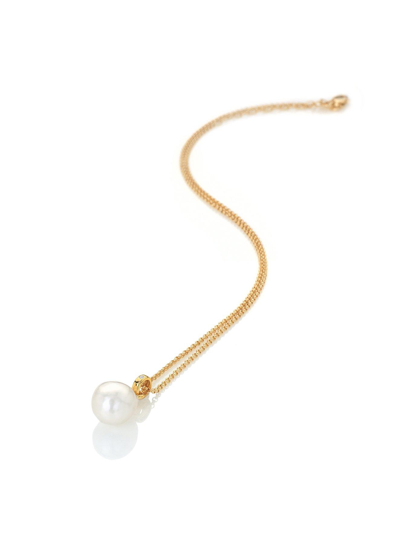 image of hot-diamonds-hd-x-jj-calm-pearl-pendant