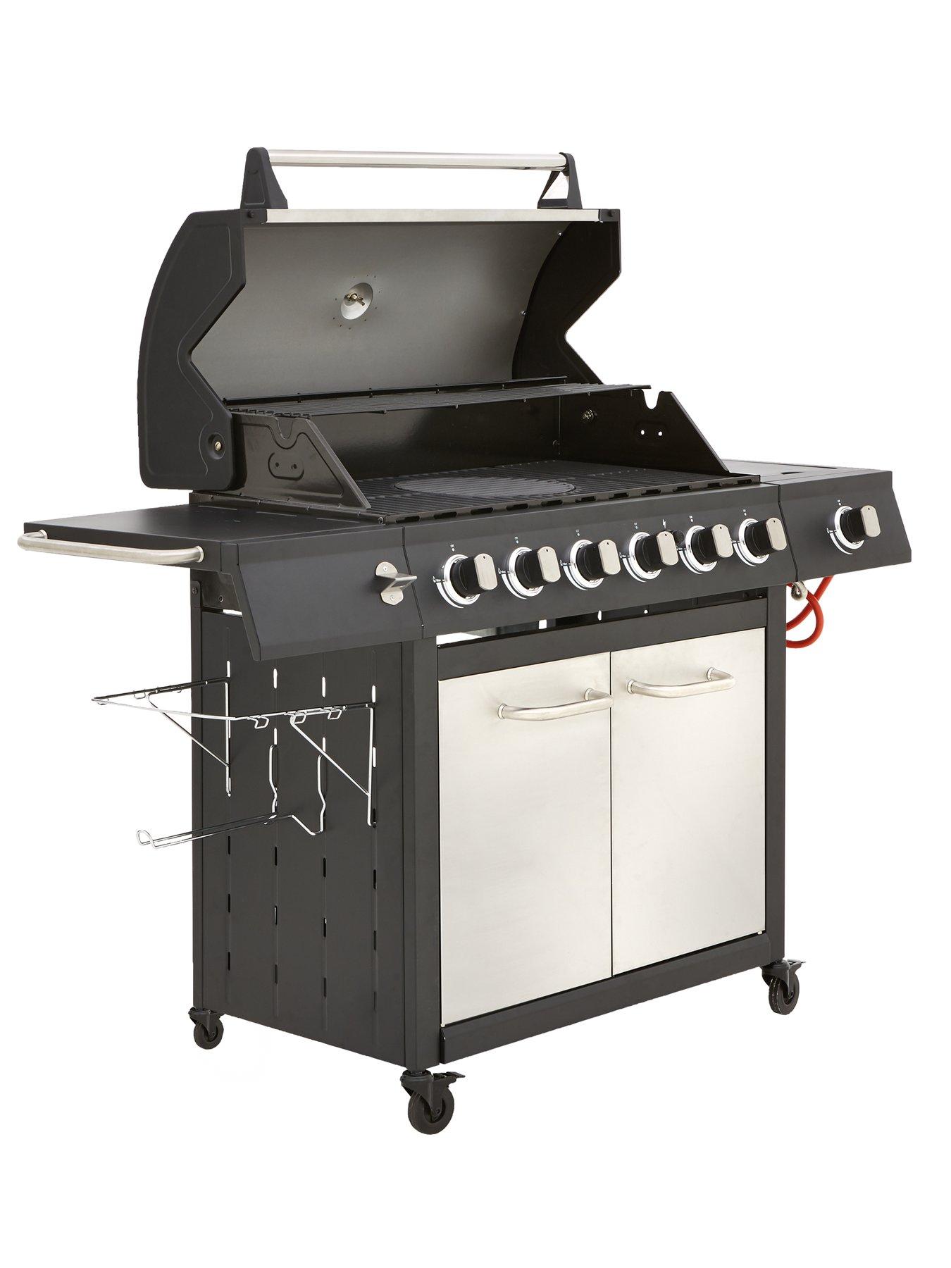 Image 3 of 6 of The Very Collection Premium Stainless Steel 6-Burner Gas BBQ