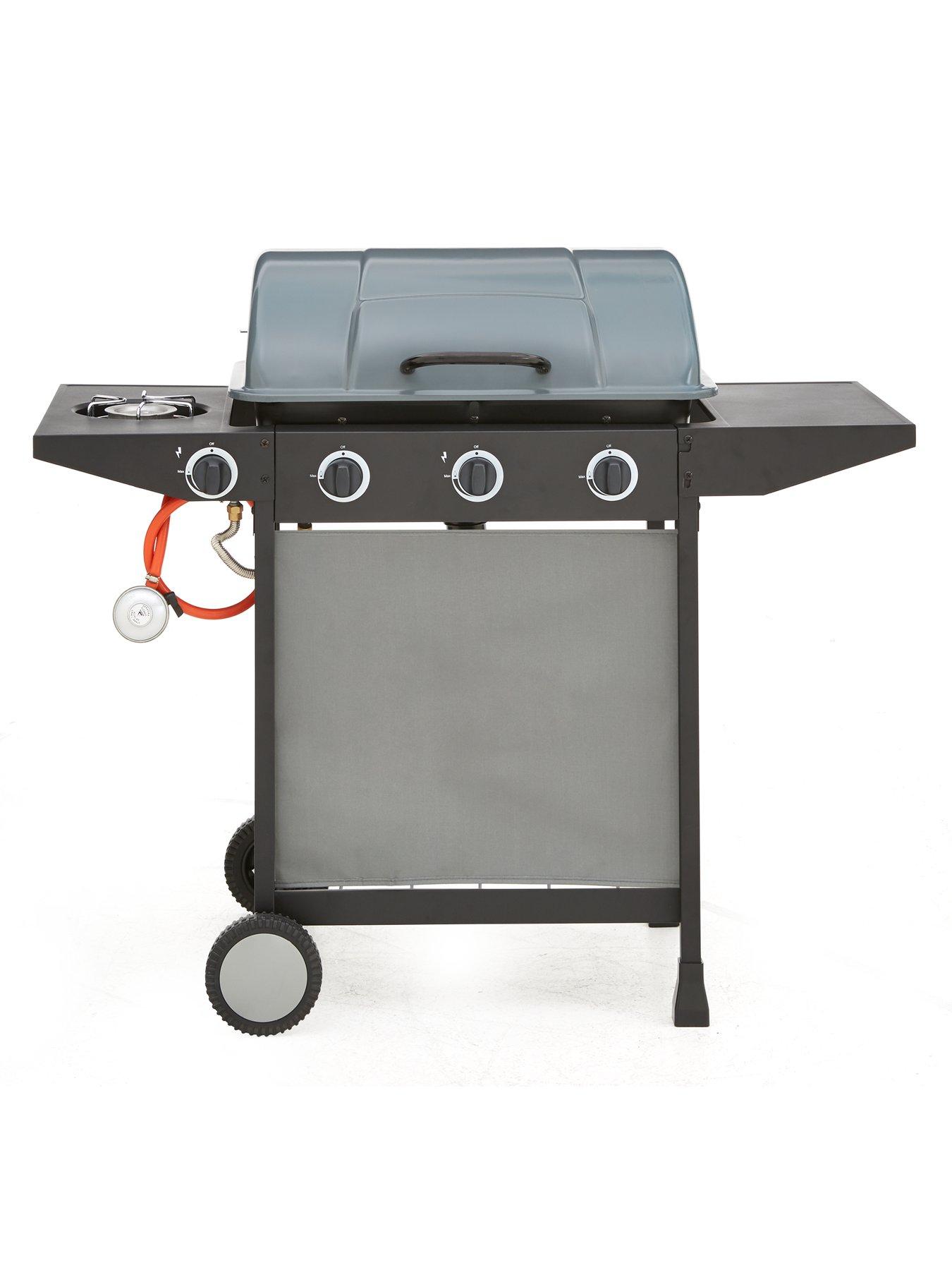 3 Burner Gas BBQ With Side Burner littlewoods