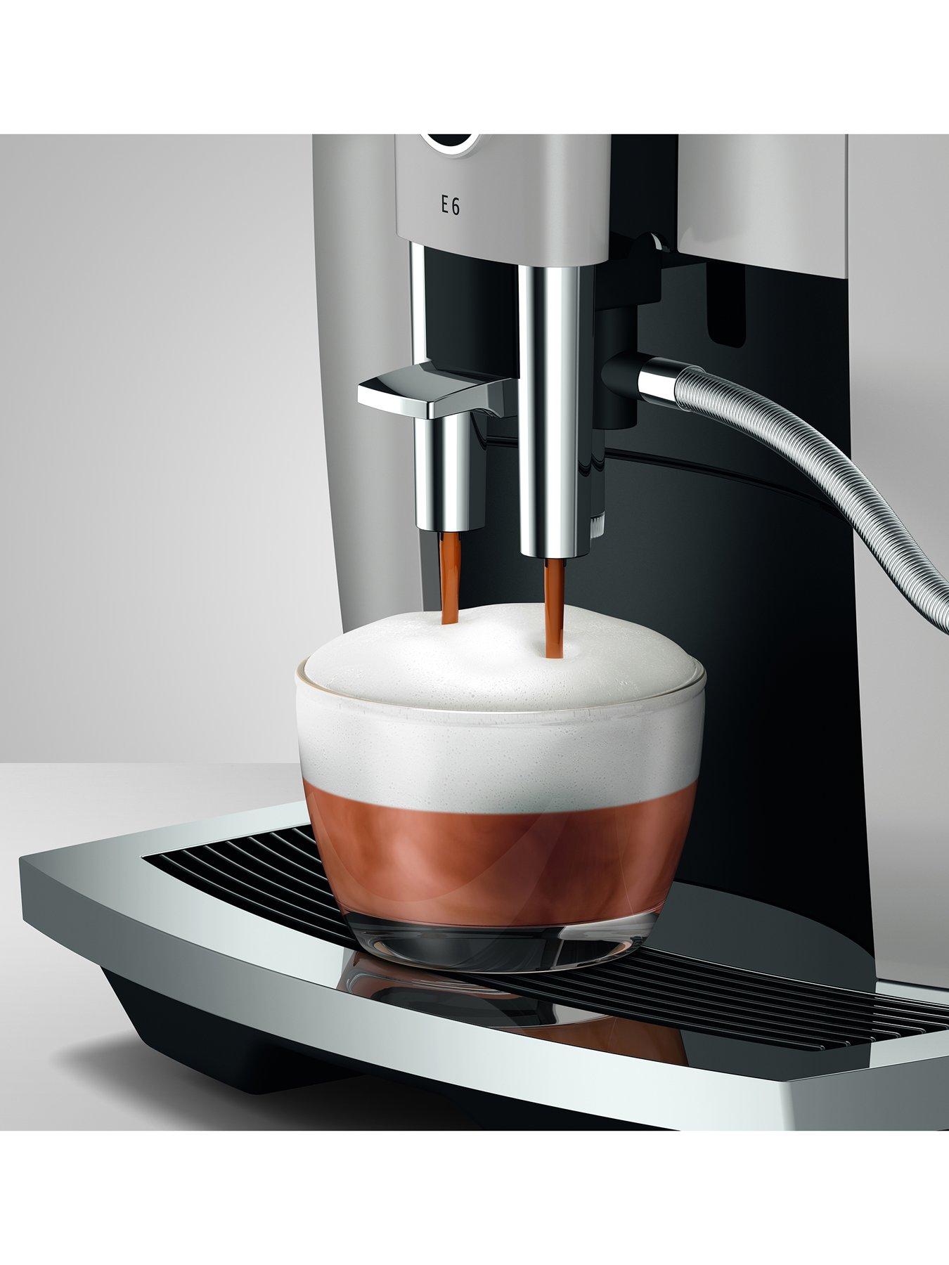 Jura E6 Coffee Machine Silver