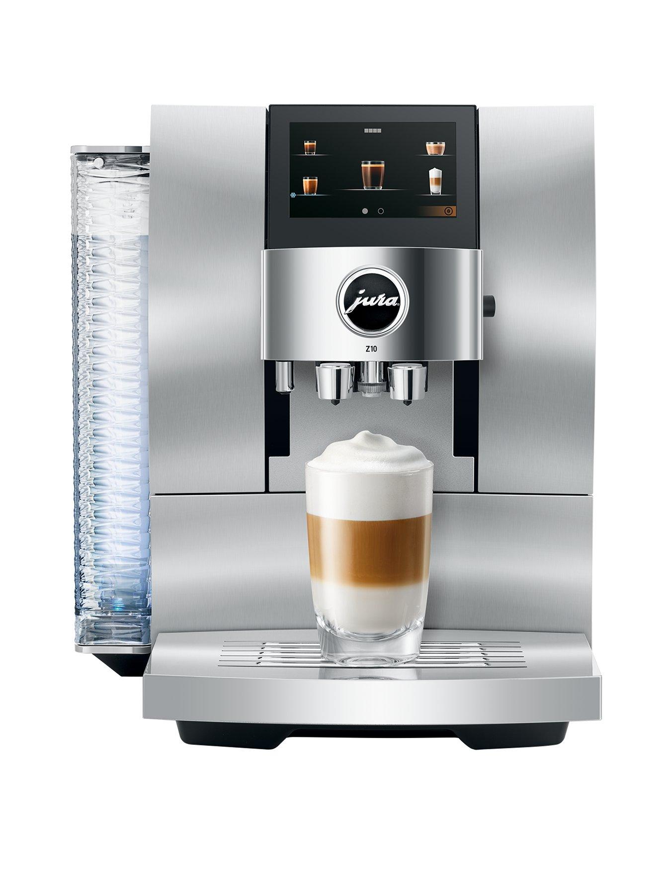 Jura Z10 15360 Bean To Cup Coffee Machine - Aluminium White