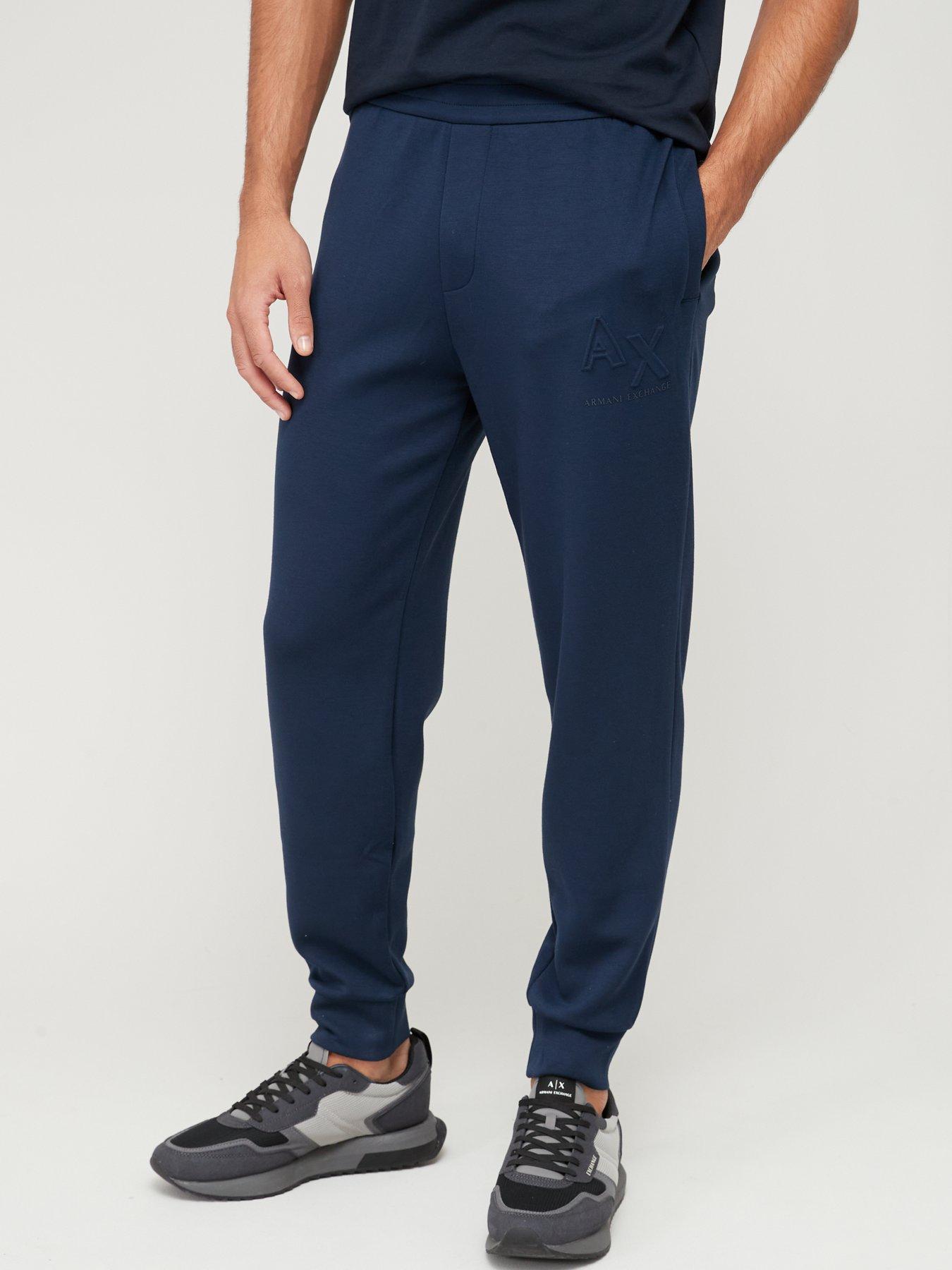 Armani navy online joggers