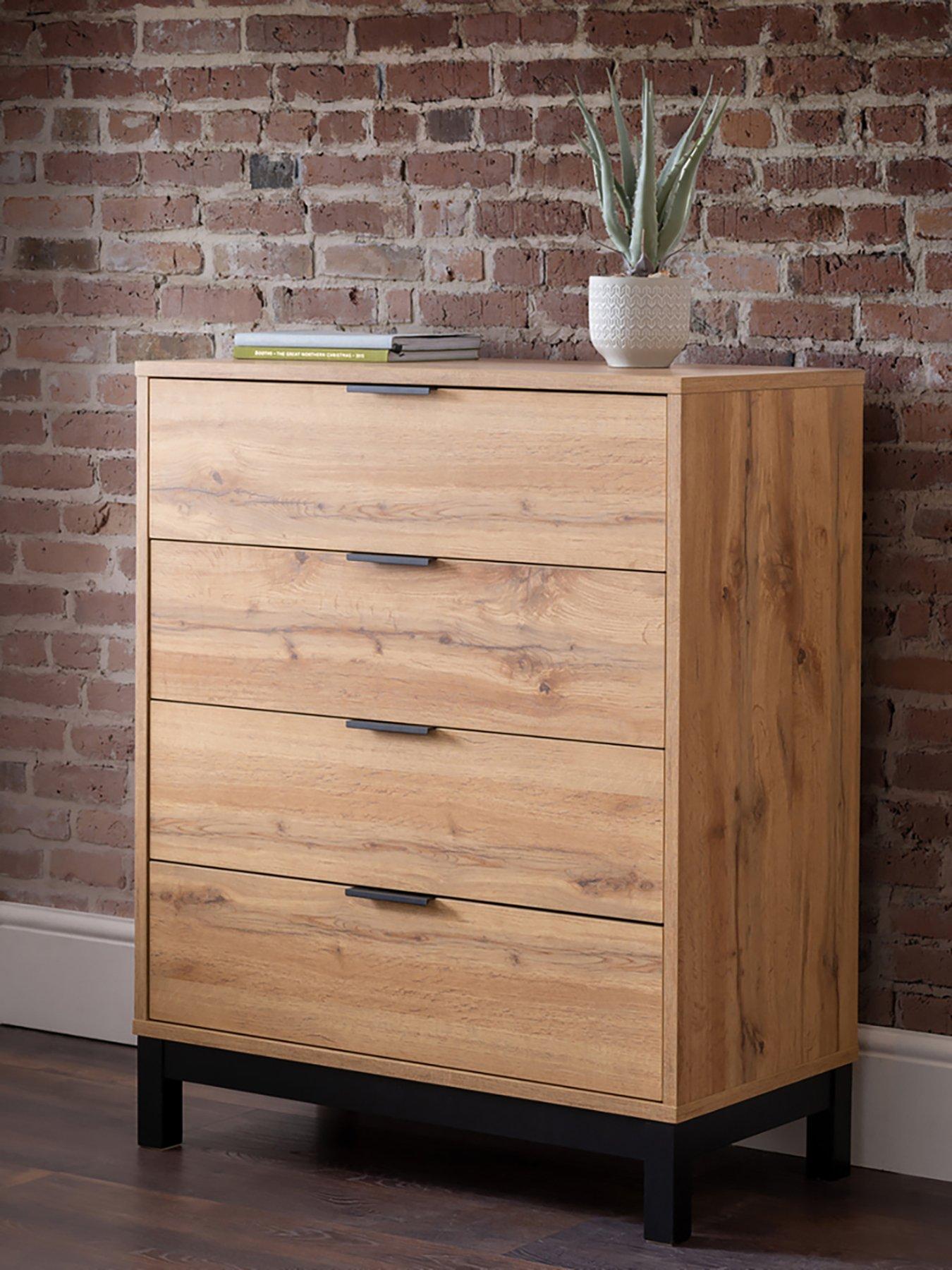  image of julian-bowen-bali-4-drawer-chest
