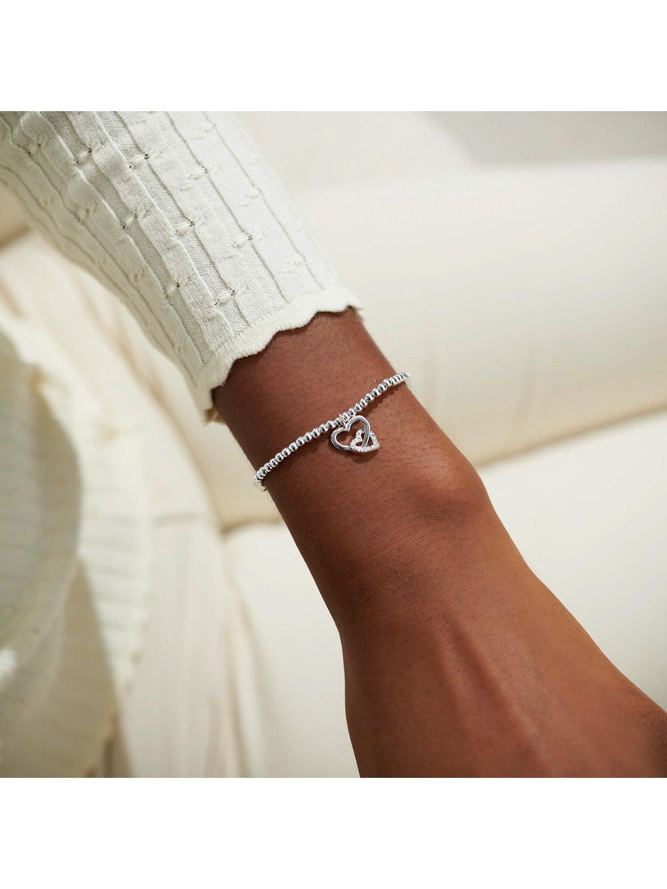  image of joma-jewellery-a-little-mother-and-daughter-bracelet-in-silver-plating