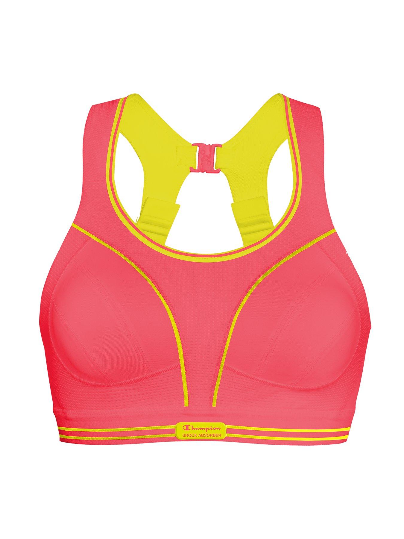 Shock Absorber Women's Champion Ultimate Run Bra Padded Sports Bra 34D,  Women's Fashion, Activewear on Carousell