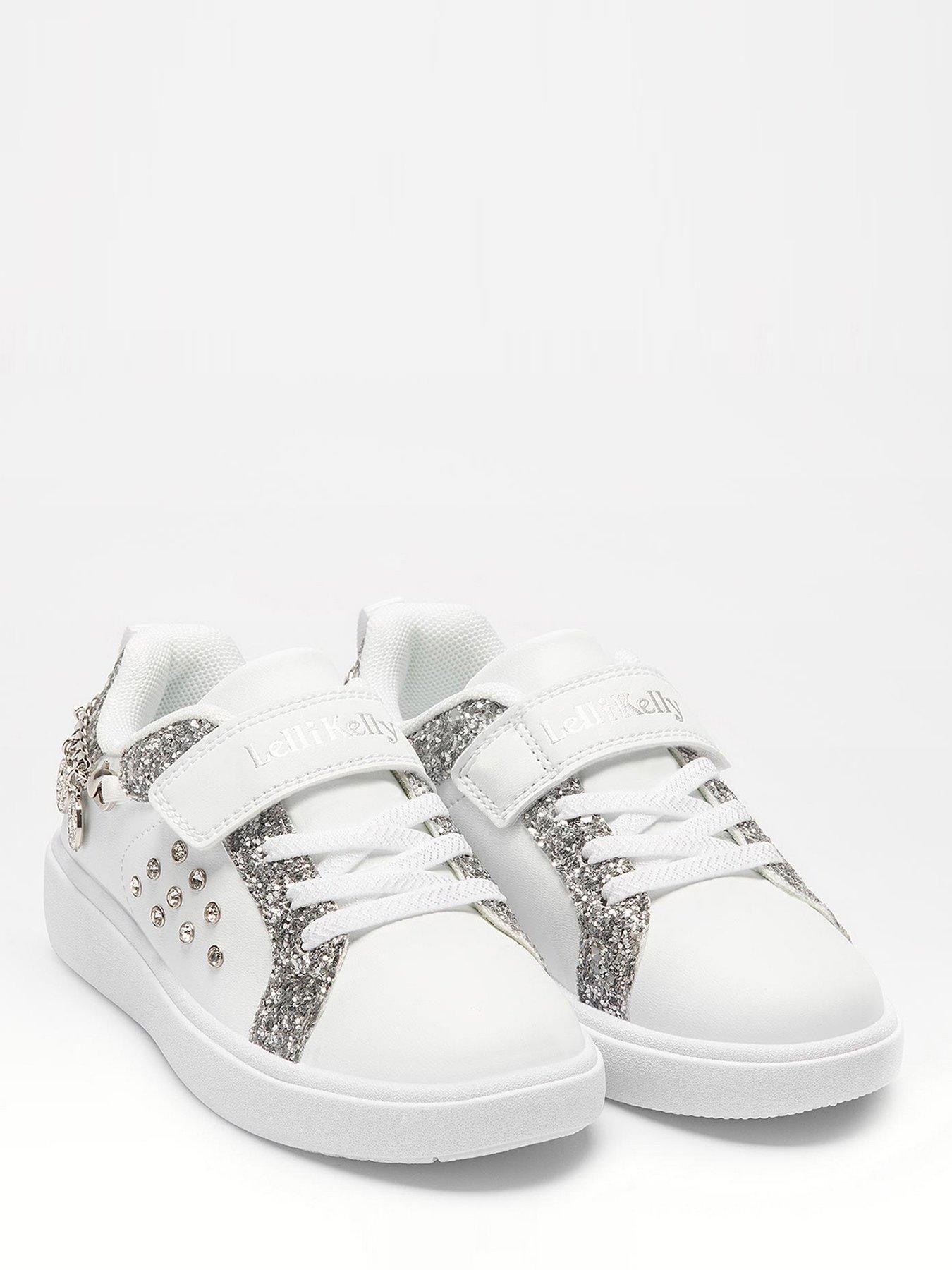 Lelli kelly silver trainers outlet