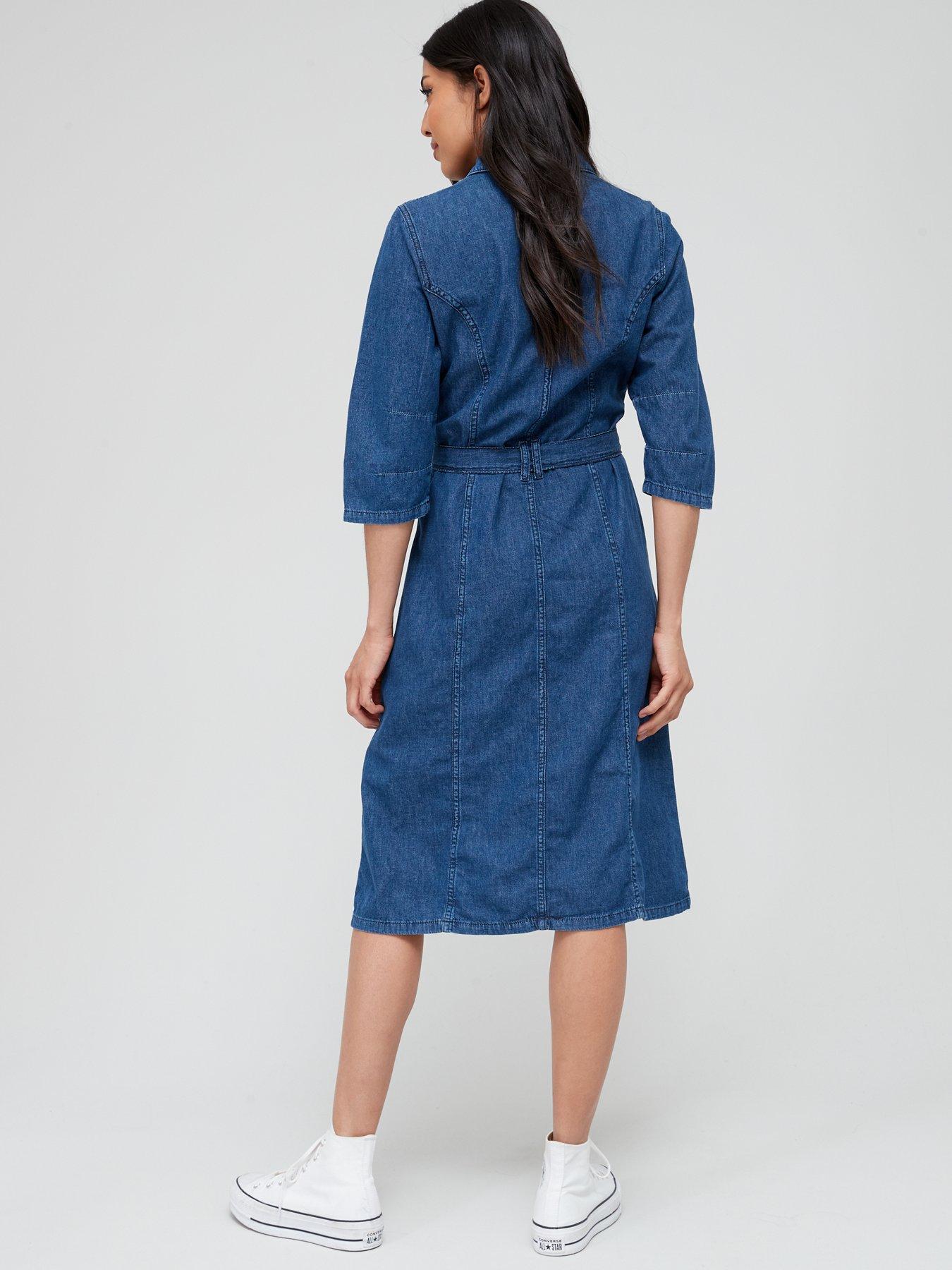 Littlewoods denim hot sale dress