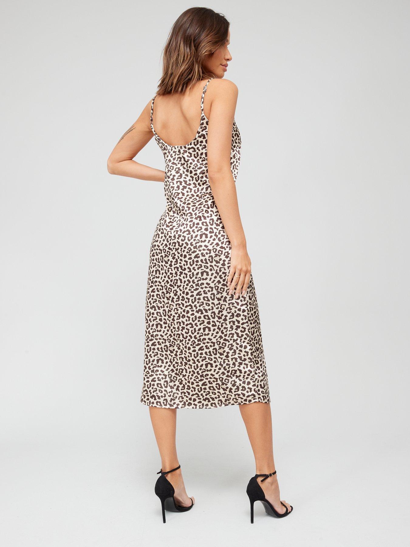 Only leopard dress outlet
