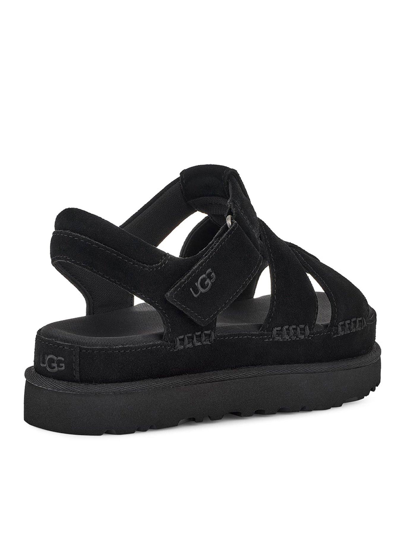 Ugg on sale black wedge