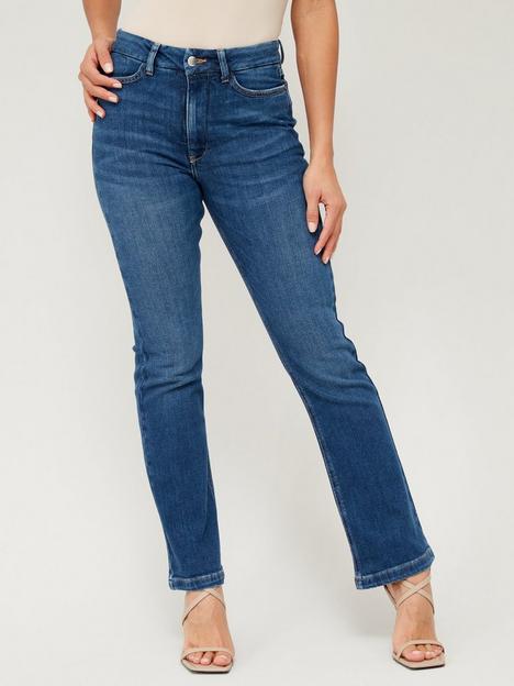 v-by-very-contour-waistband-bootcut-jeans-dark-wash