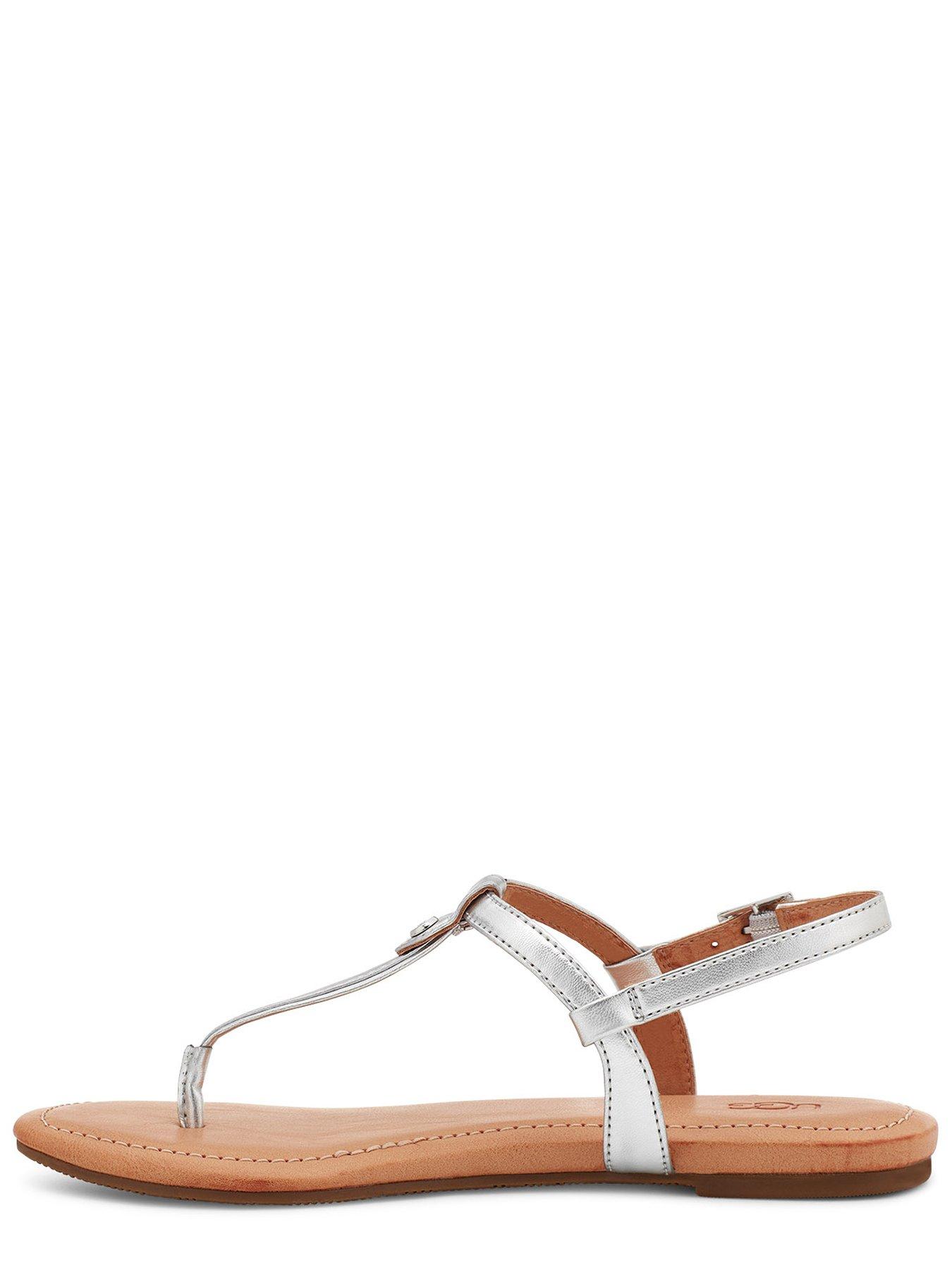 Silver ugg outlet sandals