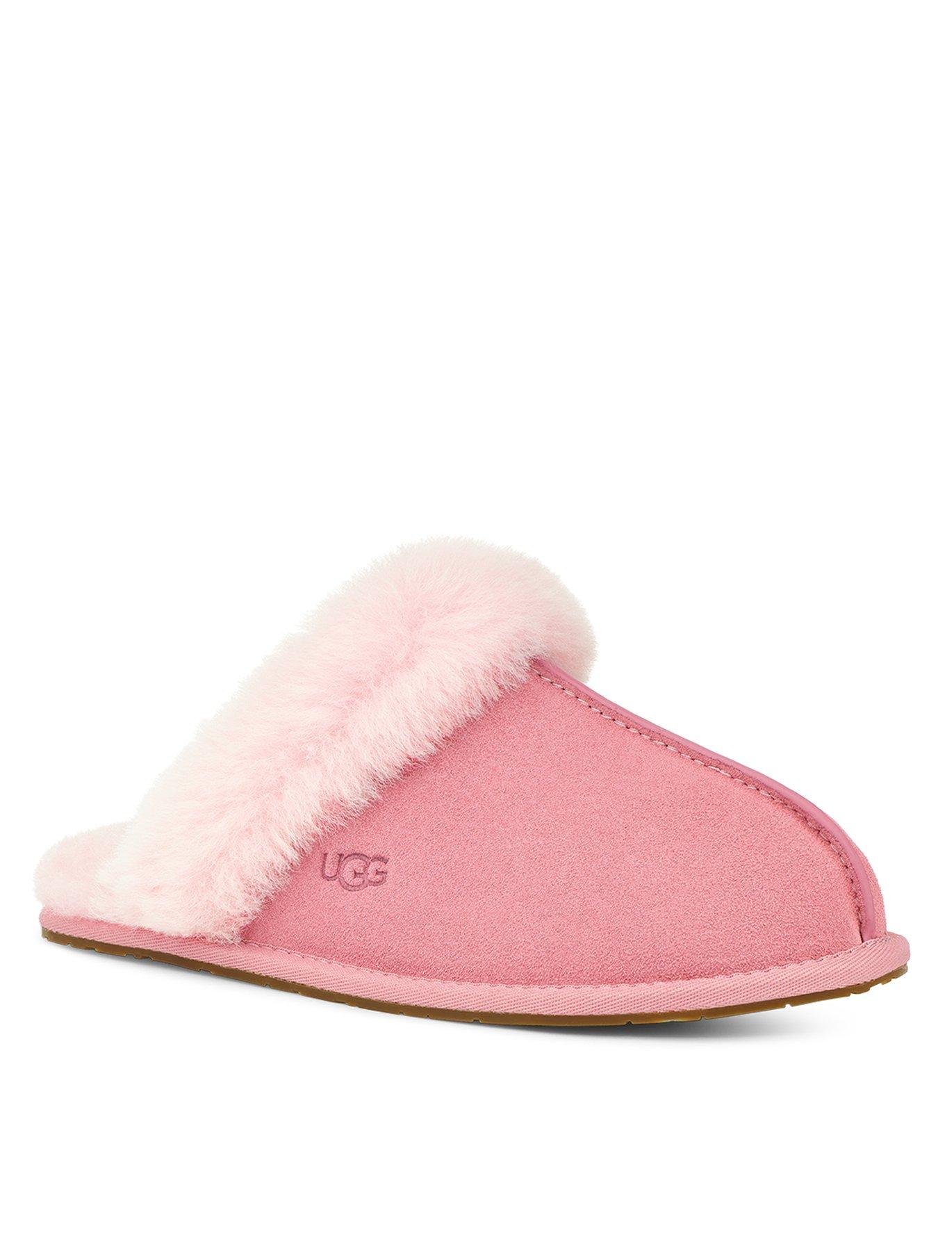 Ugg scuffette hotsell pink slippers