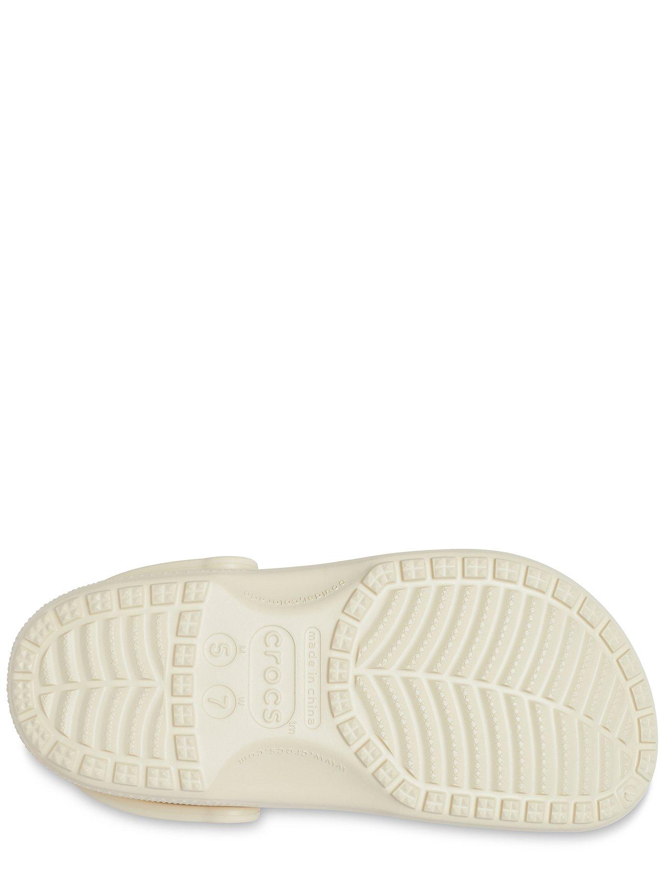 Image 5 of 6 of Crocs Womens Classic Clog Lightweight EVA Clogs - Beige