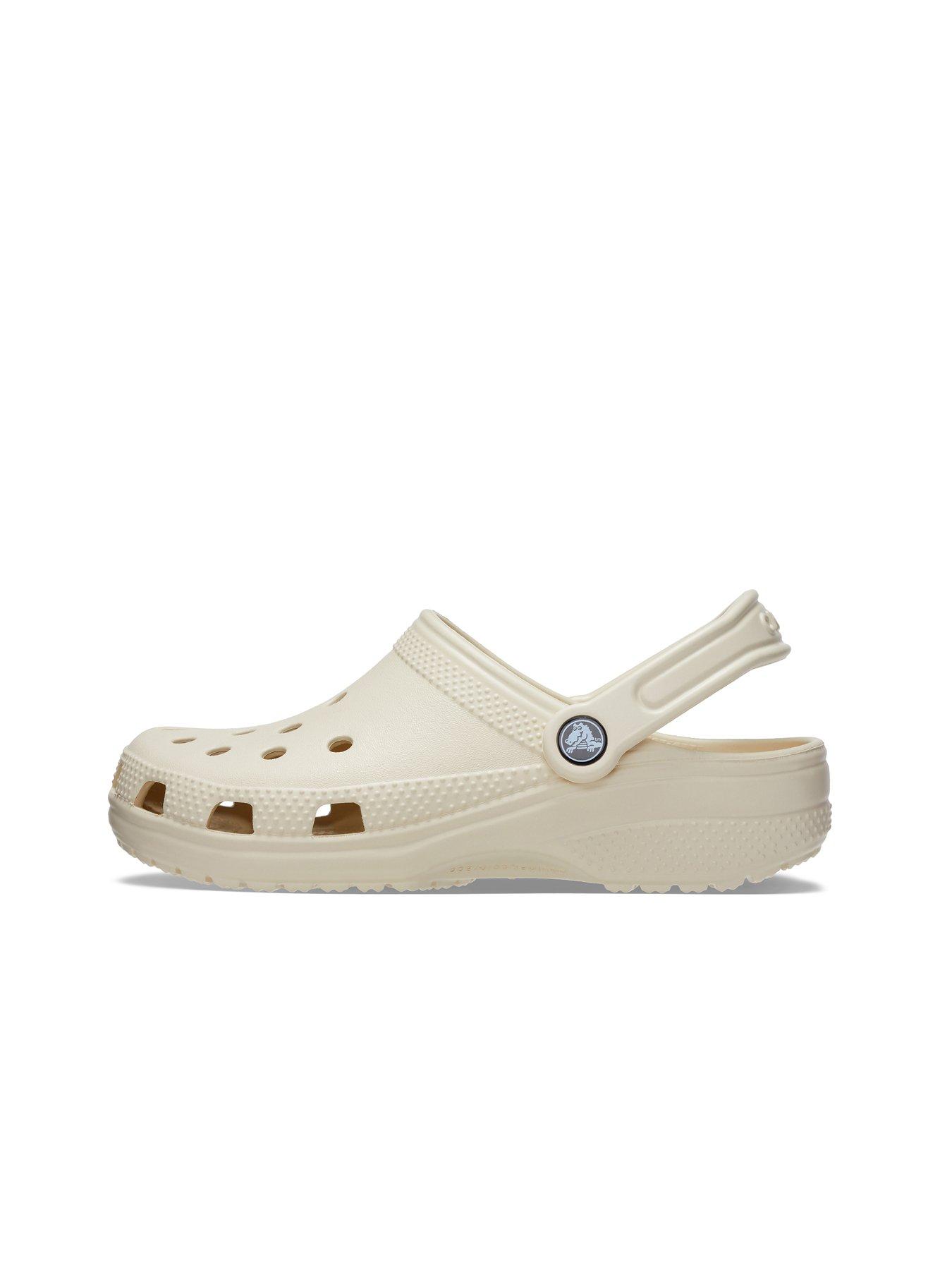 Image 6 of 6 of Crocs Womens Classic Clog Lightweight EVA Clogs - Beige