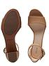  image of clarks-deva-mae-heeled-sandals-camel-leather
