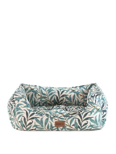 morris-co-morris-amp-co-willow-bough-print-square-pet-bed-small