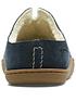  image of clarks-home-mule-slippers-navy
