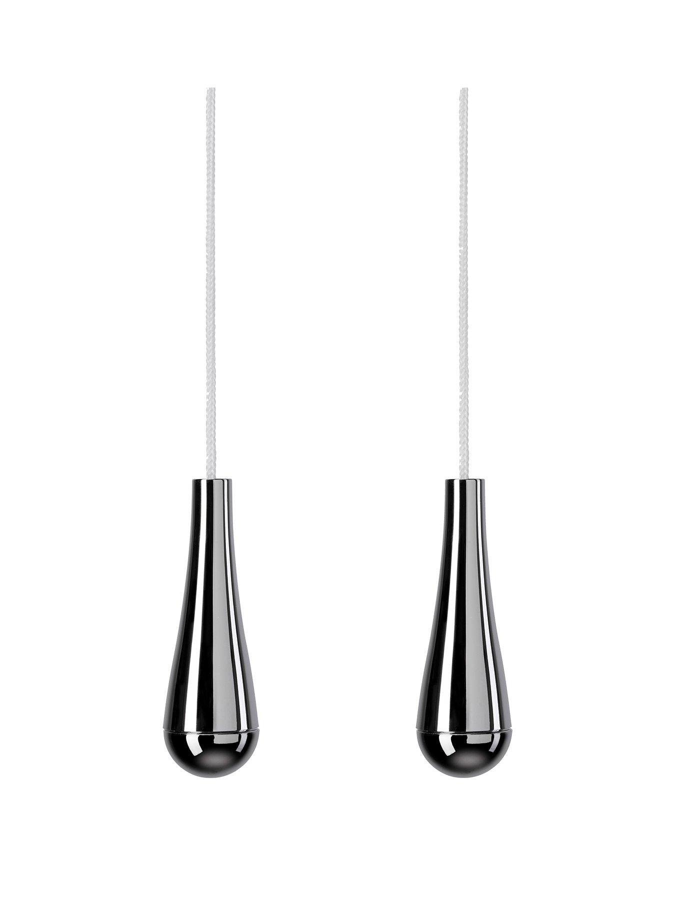 Croydex Teardrop Light Pull - 2 Pack