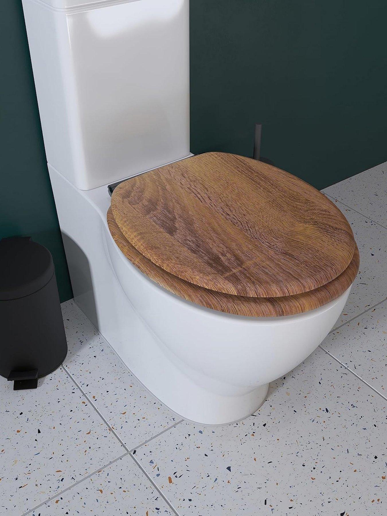 Image 1 of 7 of Croydex Ontario Flexi-Fix Toilet Seat