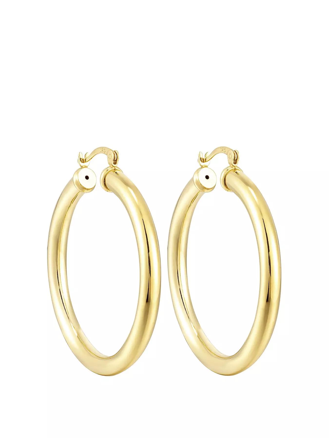  14K Gold Jumbo Earring Back Premium Extra-Jumbo Swirl 10mm  1-pair : Arts, Crafts & Sewing