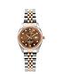  image of jacques-du-manoir-ladies-inspiration-rose-gold-plated-stainless-steel-bracelet-watch
