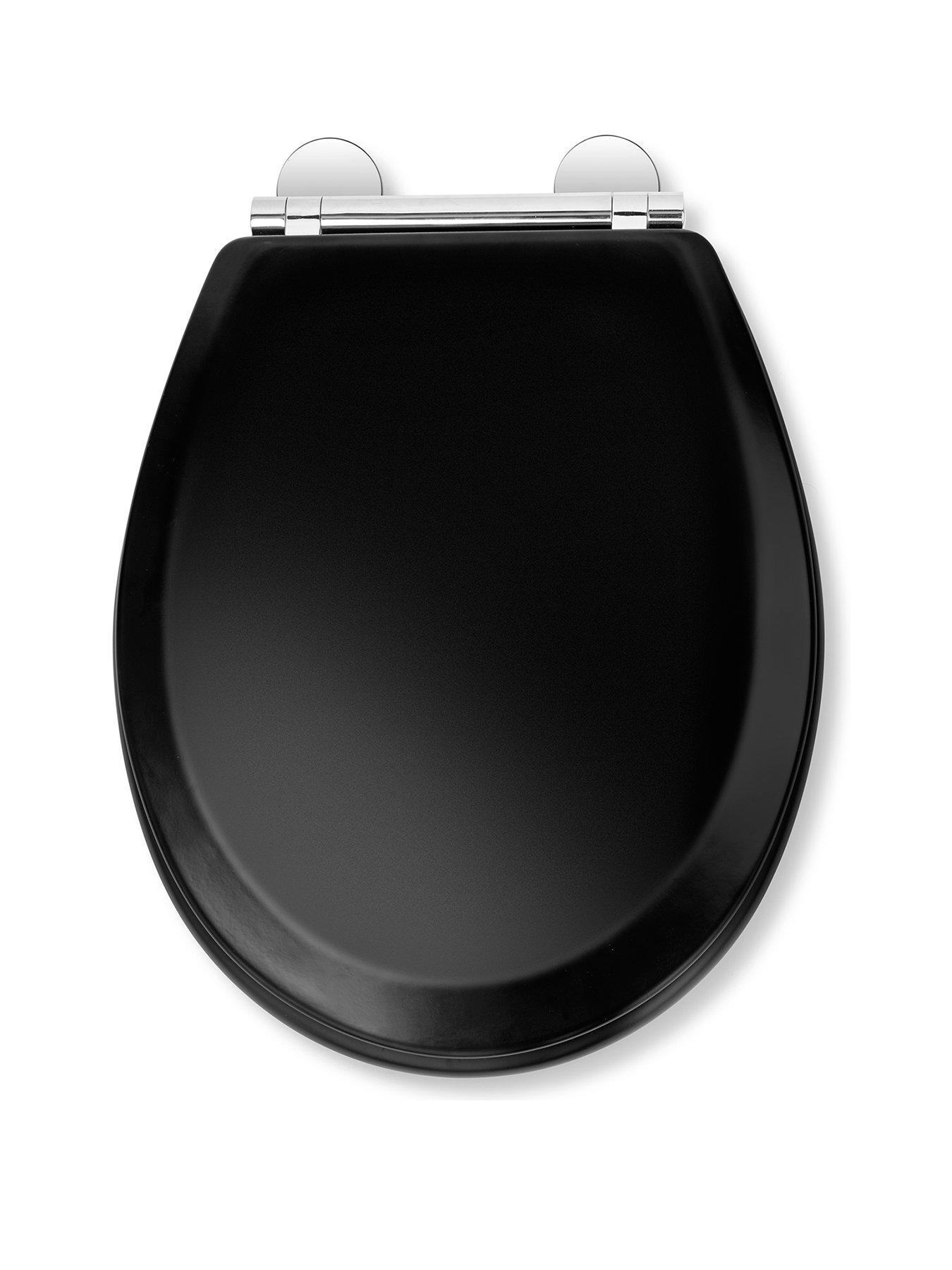 Image 2 of 7 of Croydex Lene Wood Flexi-Fix Toilet Seat