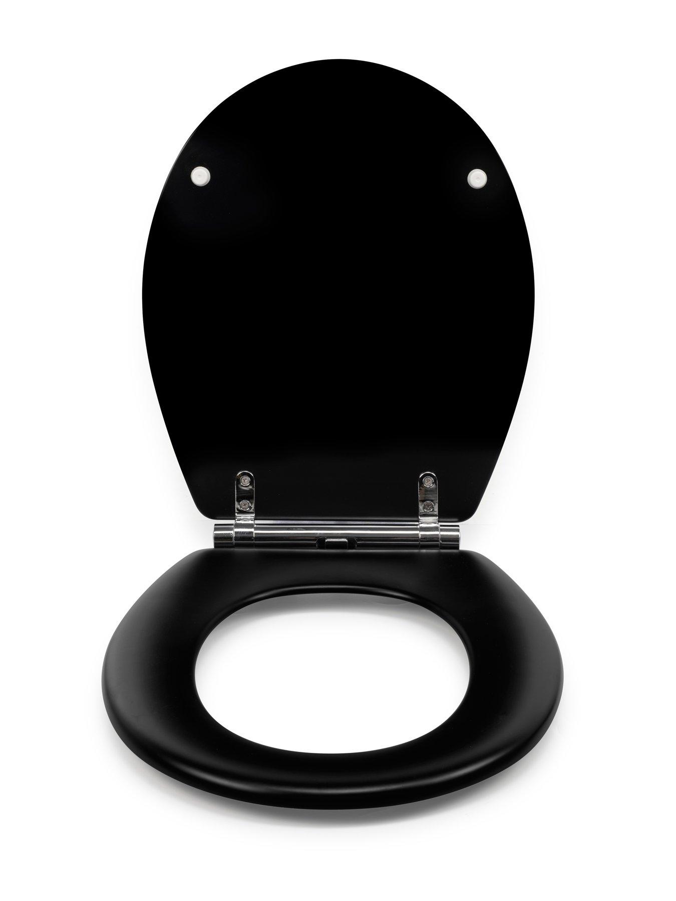 Image 3 of 7 of Croydex Lene Wood Flexi-Fix Toilet Seat