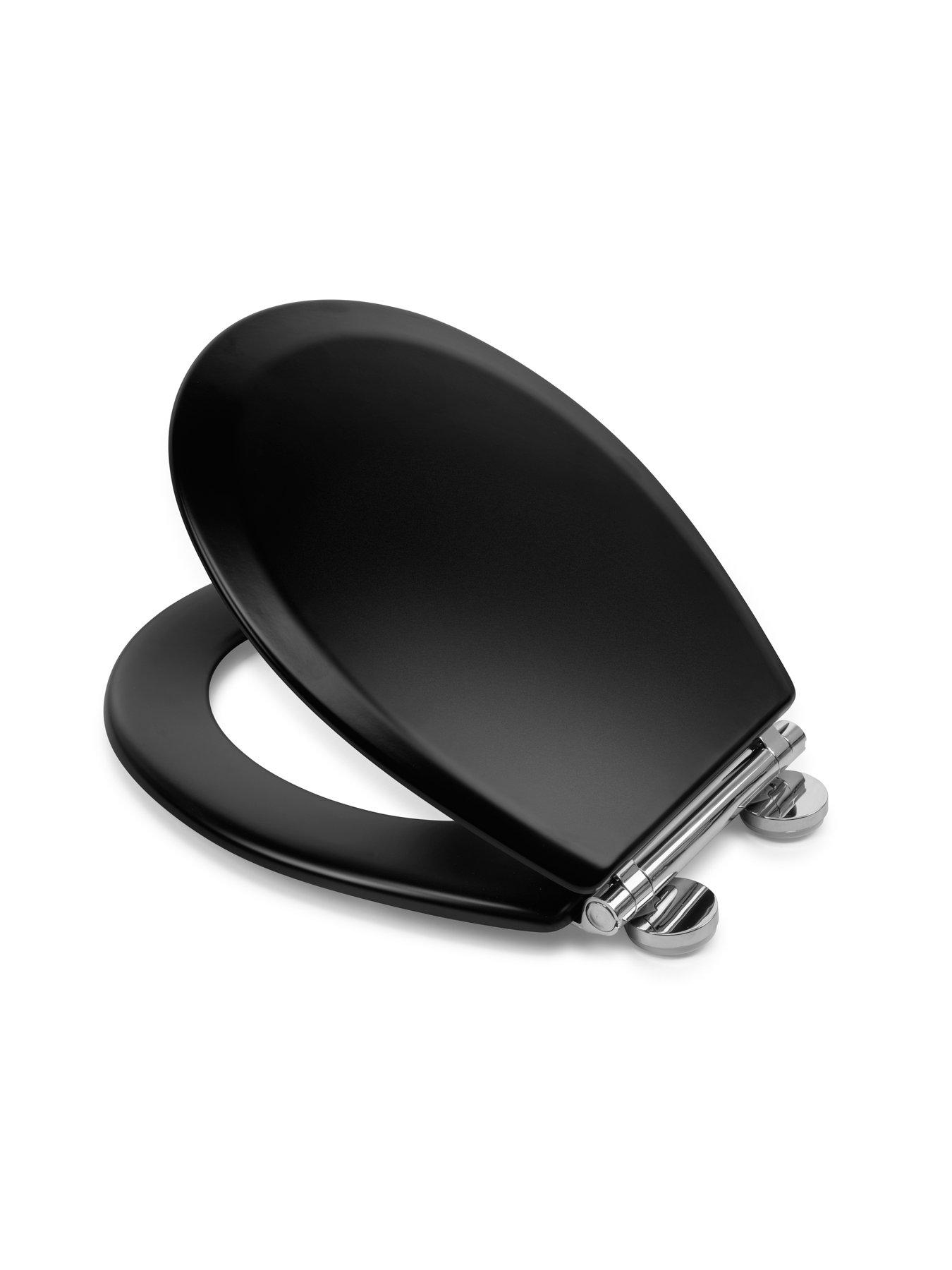 Image 4 of 7 of Croydex Lene Wood Flexi-Fix Toilet Seat