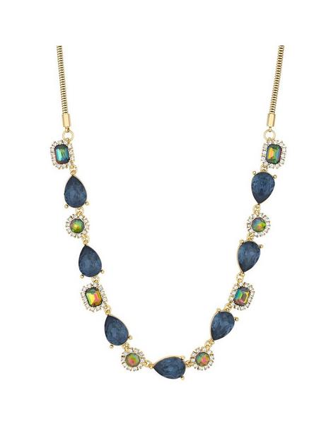mood-gold-blue-vitral-halo-short-necklace