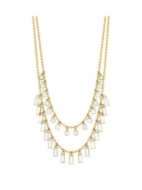 mood-gold-crystal-baguette-charm-multirow-necklace