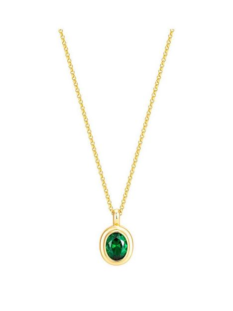 seol-gold-18ct-gold-plated-sterling-silver-emerald-oval-adjustable-necklace