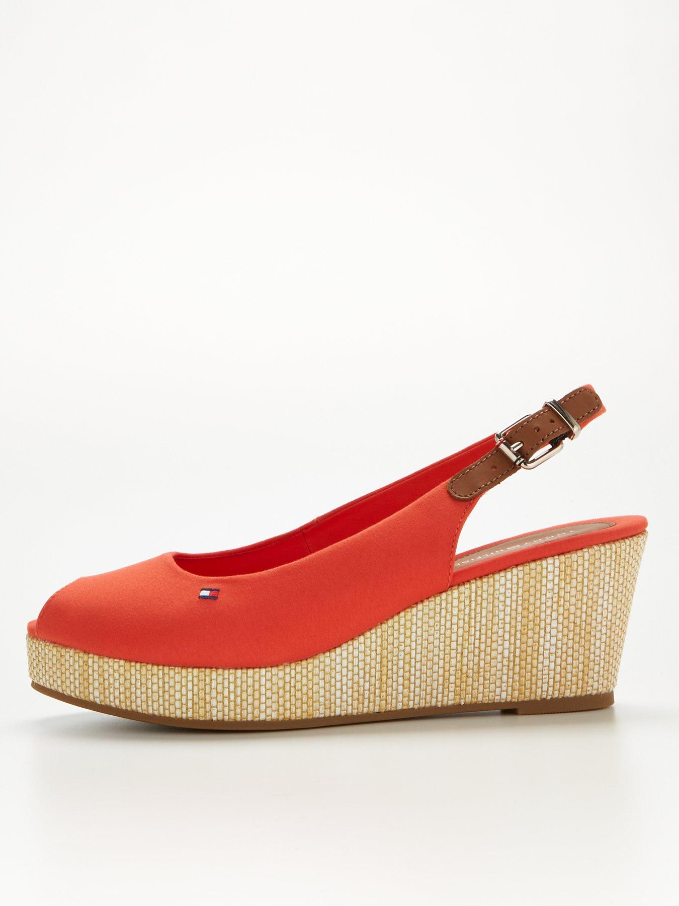 Tommy Hilfiger, Iconic Elba Sling Back Wedges, Wedges