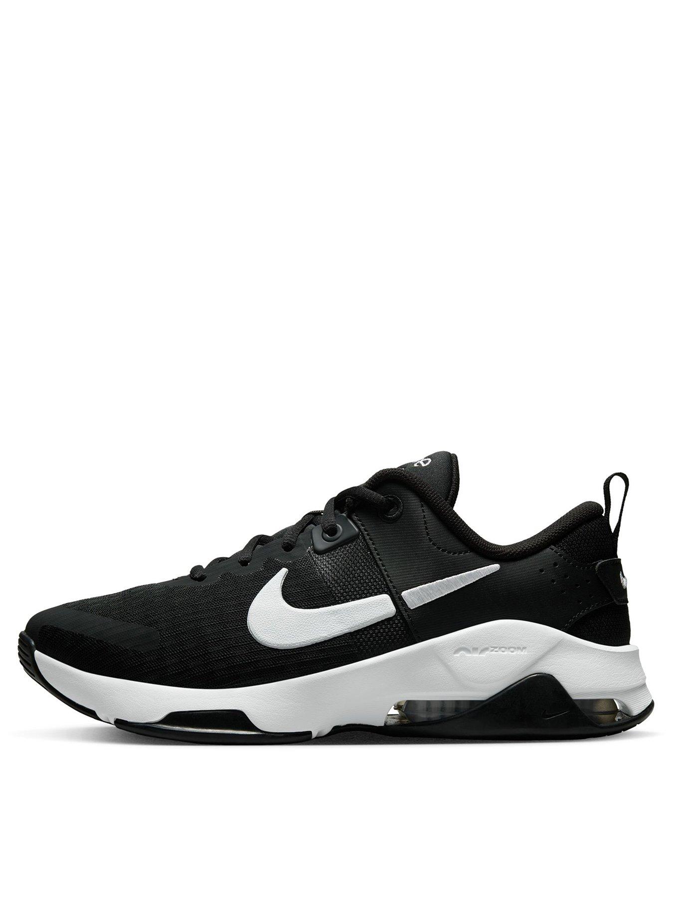 Nike trainers white and on sale black