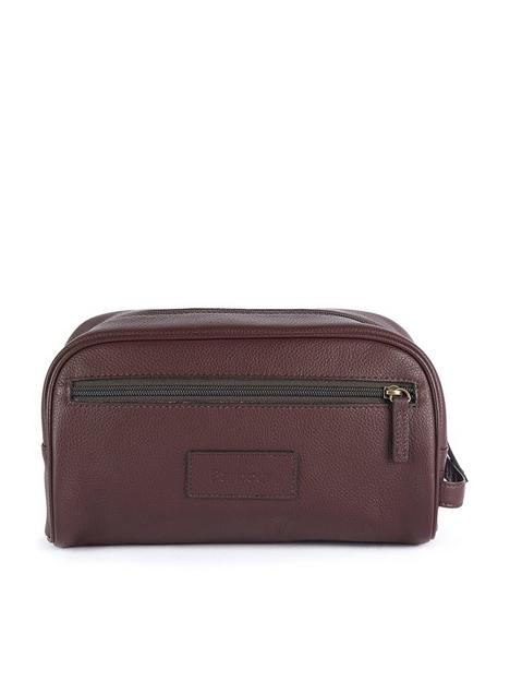 barbour-leather-wash-bag-brown