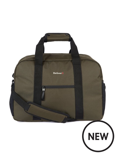 barbour-arwin-canvas-holdall-green