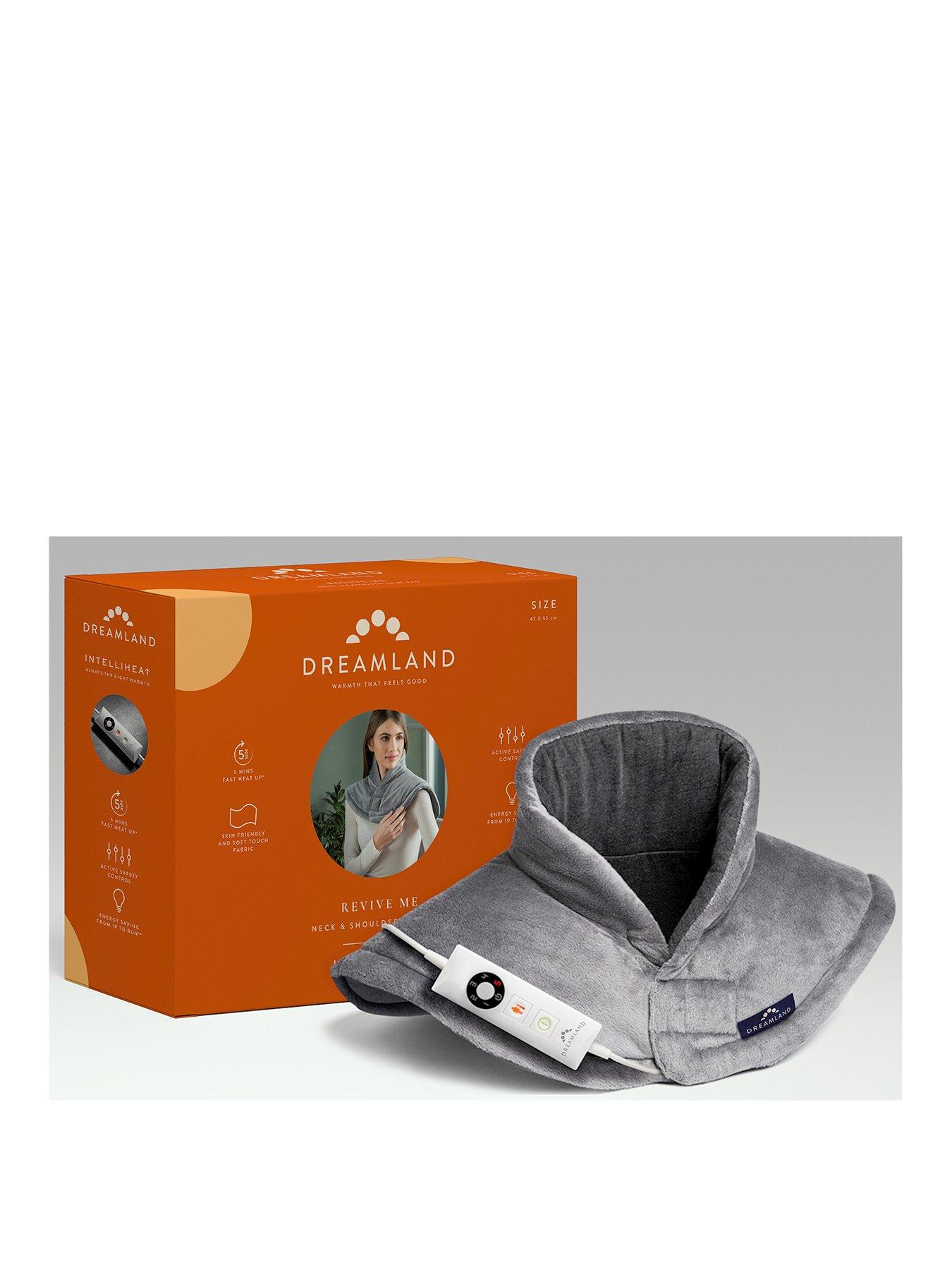  image of dreamland-revive-me-neck-and-shoulders-heat-pad-white