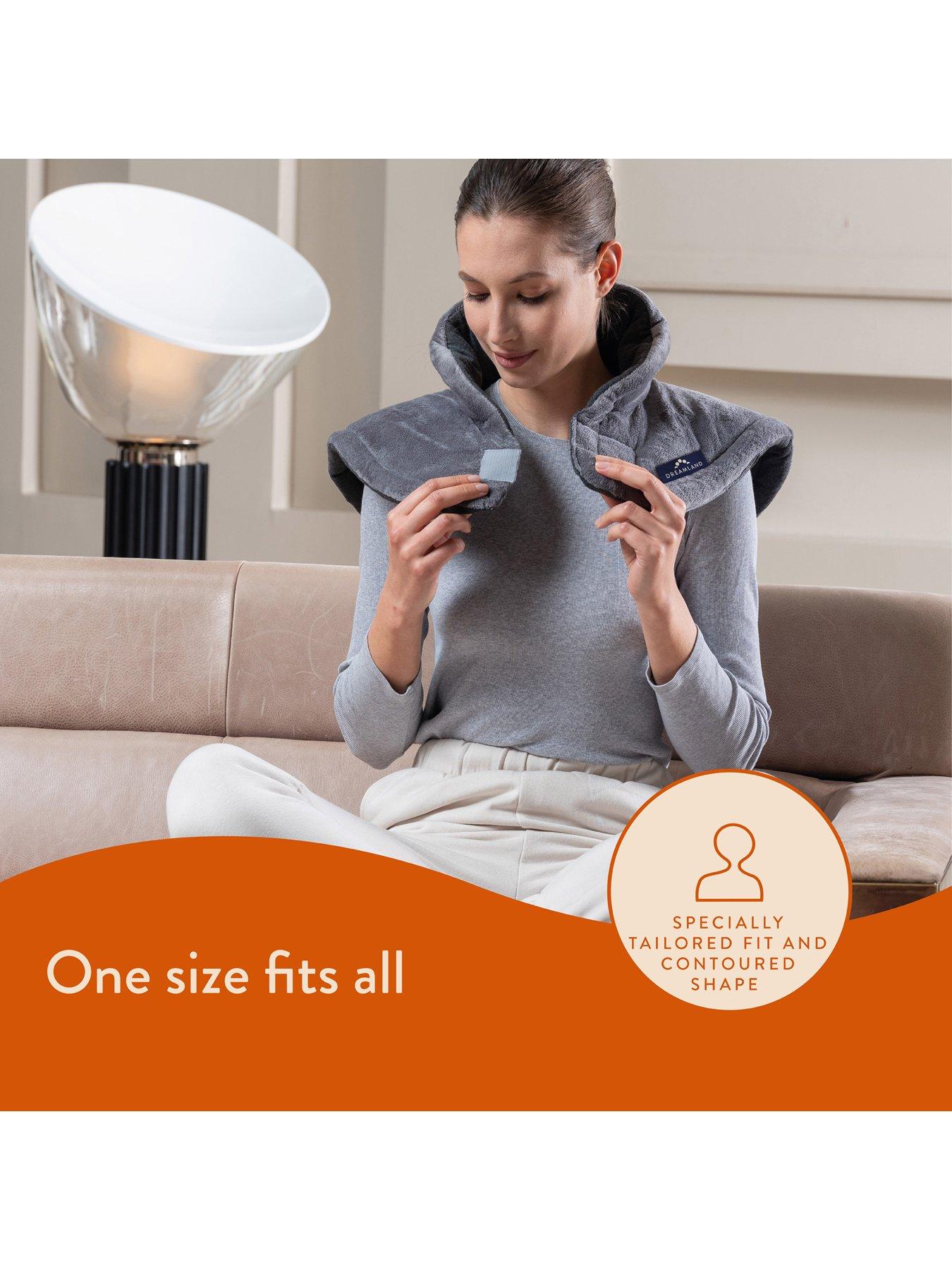  image of dreamland-revive-me-neck-and-shoulders-heat-pad-white