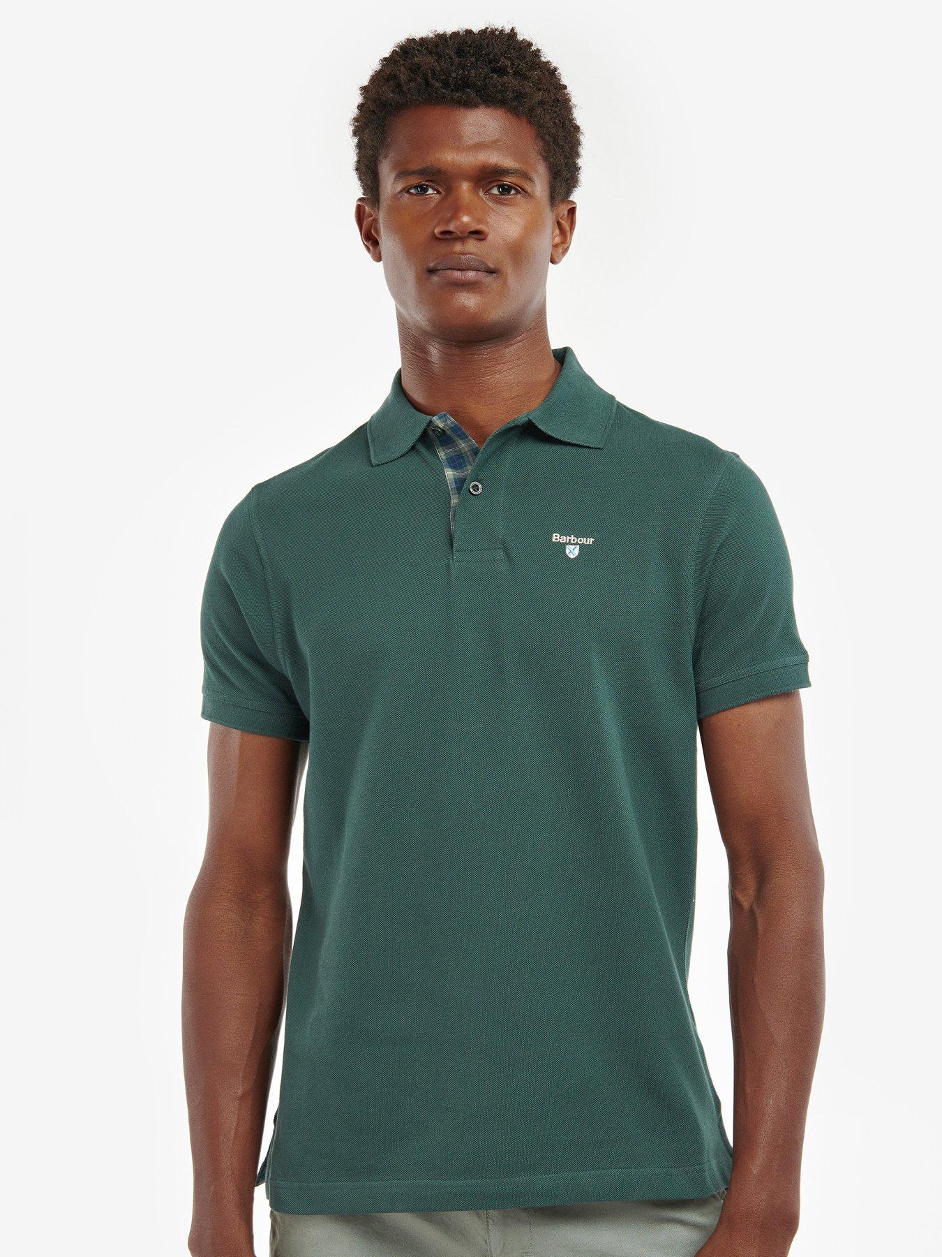 Barbour polo store shirt green