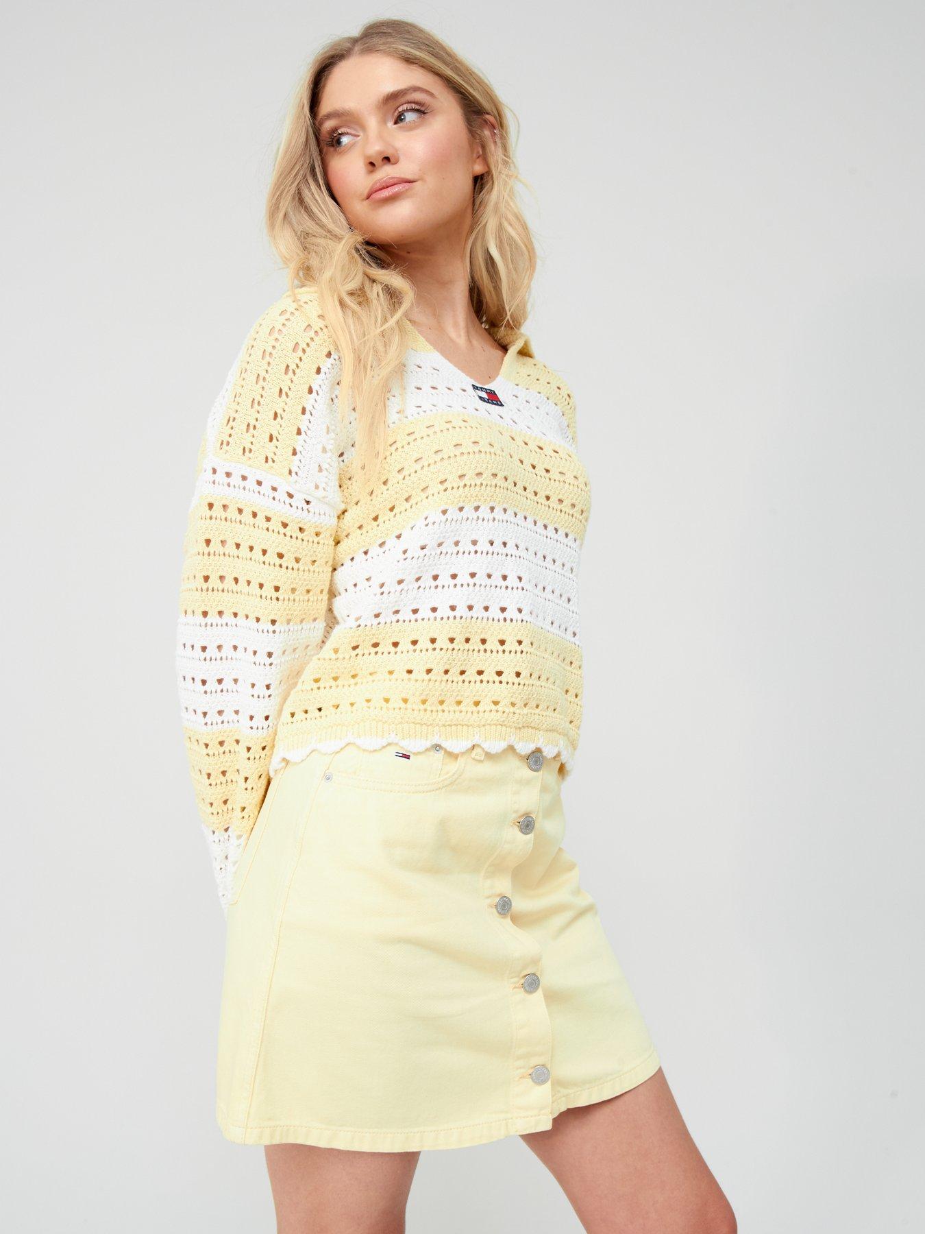 Yellow summer hot sale sweater