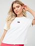  image of tommy-jeans-badge-tee-white