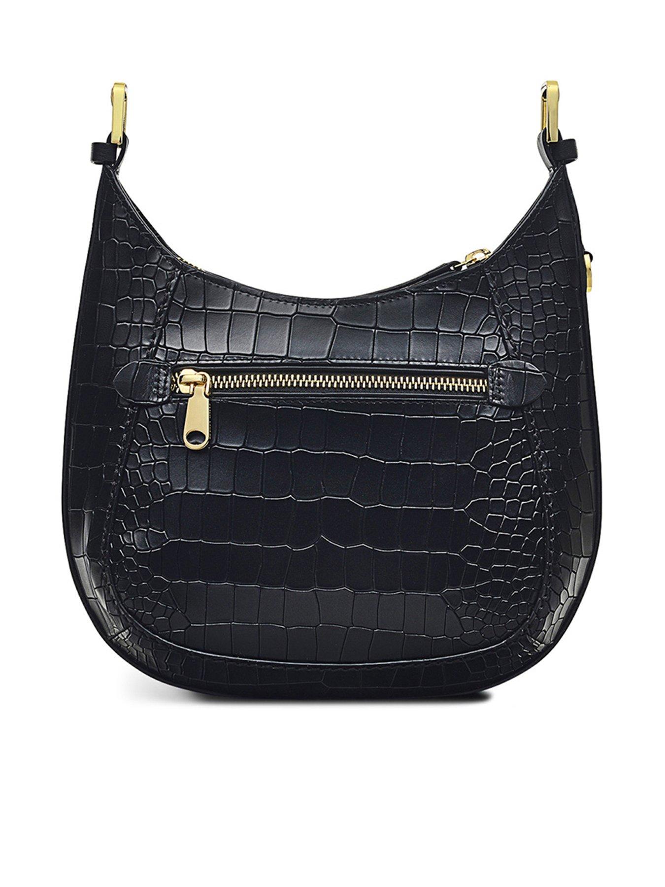 Radley London Pockets 2.0 Faux Croc Leather Small Ziptop Crossbody