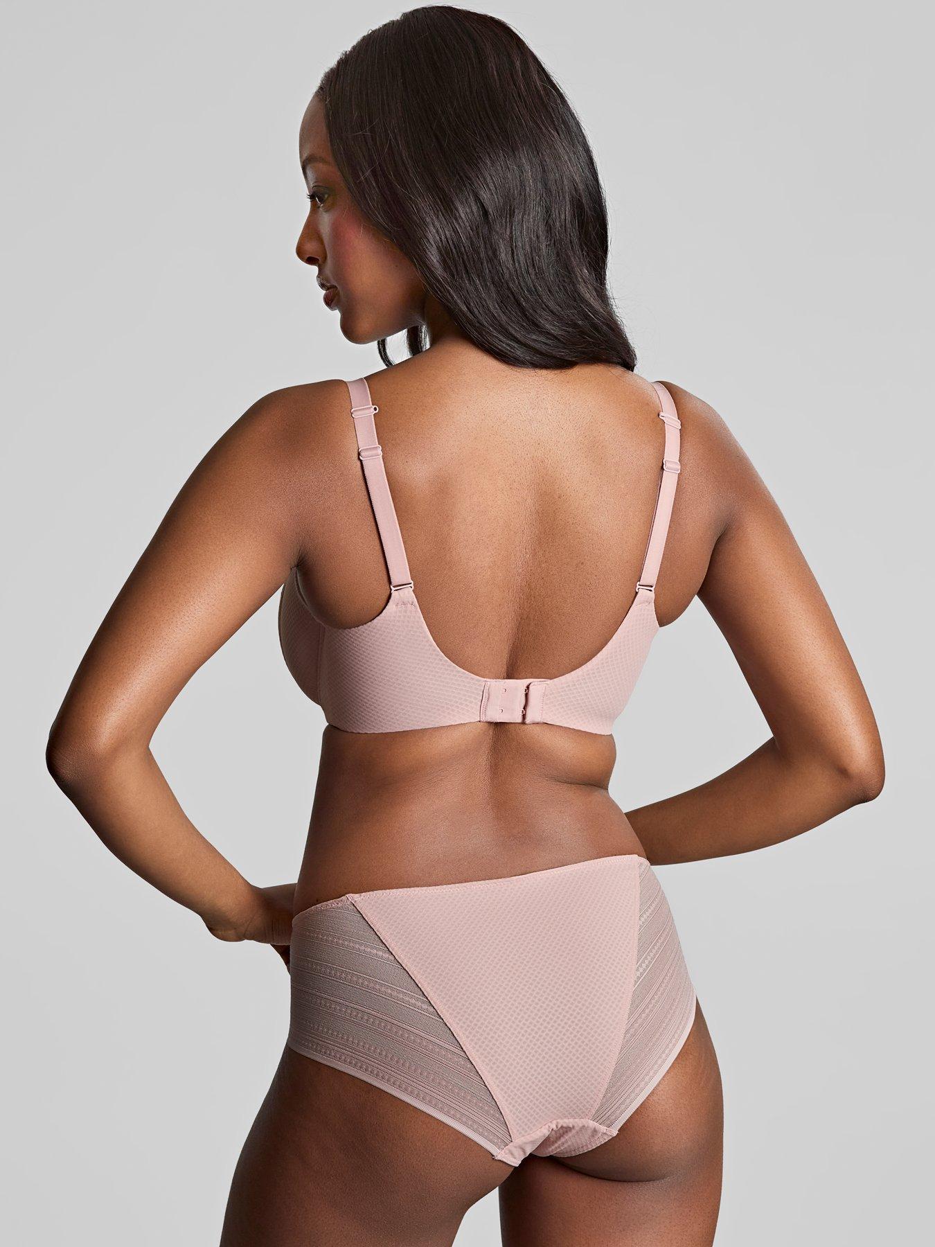  image of panache-serene-vintage-pink-wired-full-cup-bra