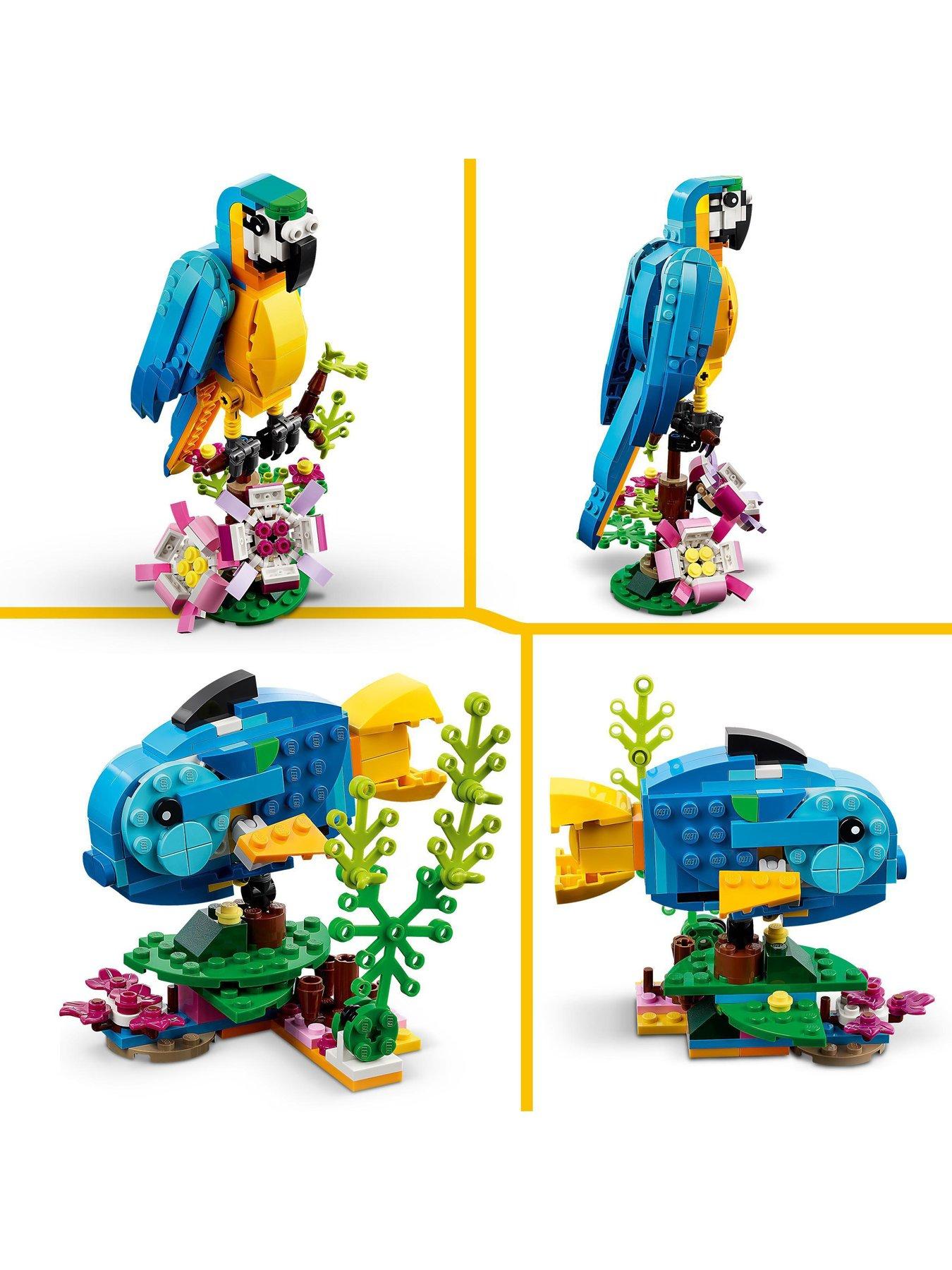 Image 3 of 8 of LEGO Creator Exotic Parrot Toy Set 31136